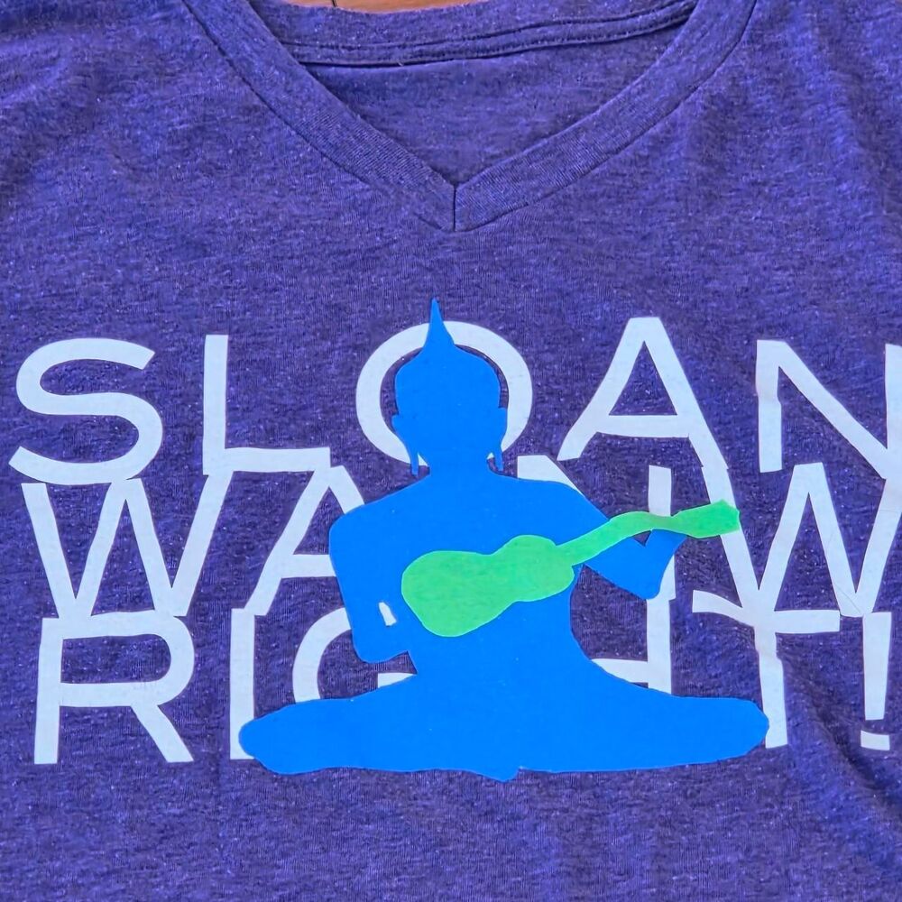 Sloan Wainwright T-Shirt Purple XL Unisex